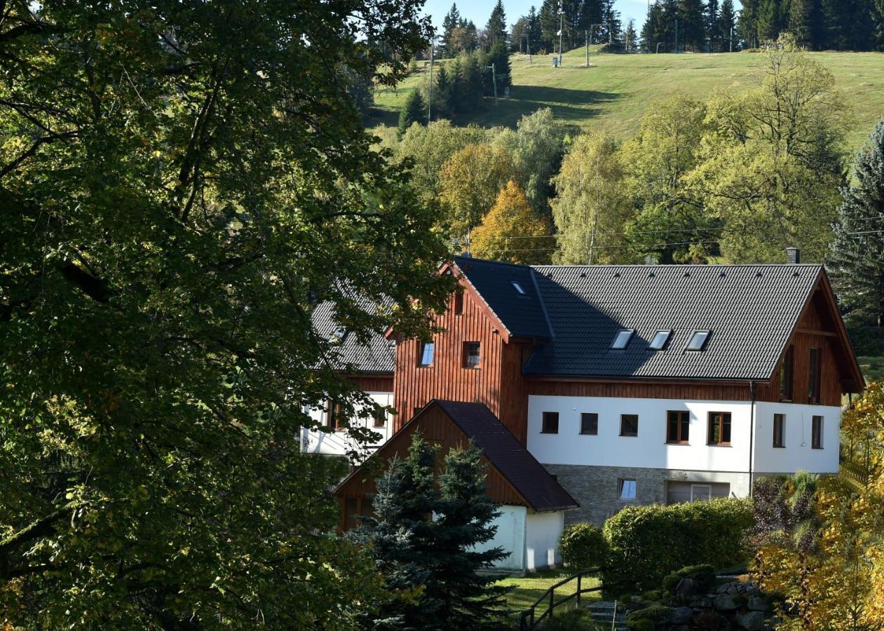 Penzion Jizerska Malina Bedřichov エクステリア 写真